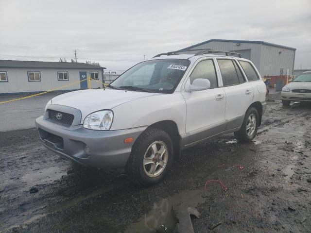Salvage cars for sale from Copart Airway Heights, WA: 2002 Hyundai Santa FE