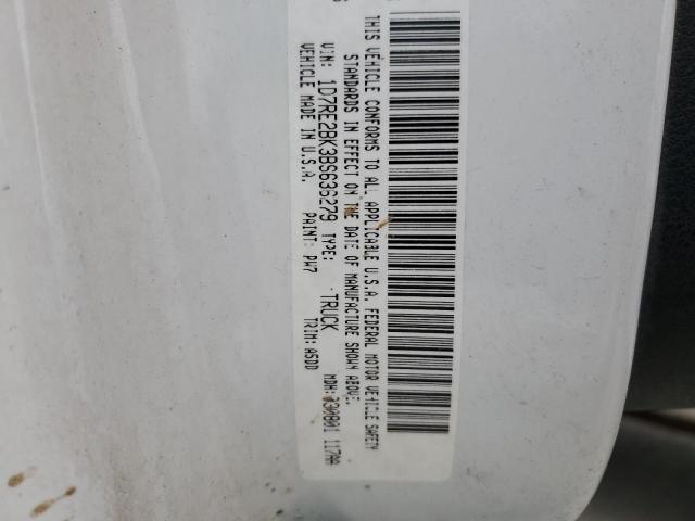 1D7RE2BK3BS636279 Dodge DAKOTA ST