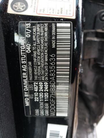 WDDGF7HB8DA835636 2013 MERCEDES-BENZ C-CLASS - Image 12