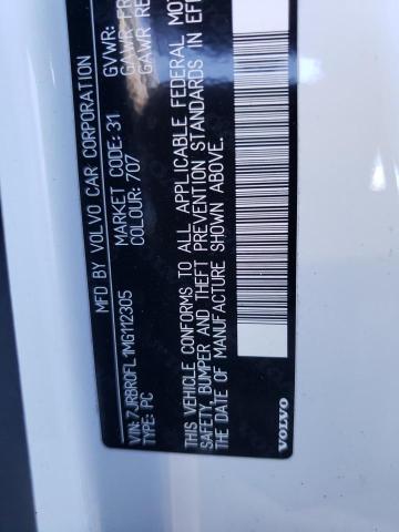 2021 VOLVO S60 T8 REC 7JRBR0FL1MG112305
