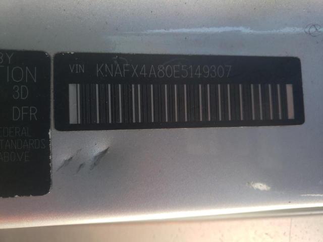 KNAFX4A80E5149307 KIA FORTE EX