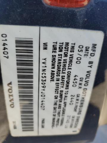 YV1NC53D9YJ014407 Volvo C70