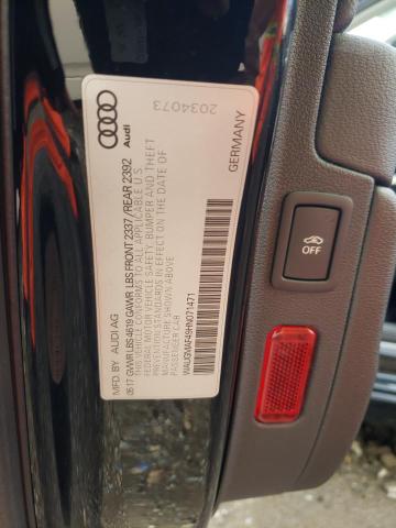 2017 AUDI A4 ULTRA P - WAUGMAF49HN071471