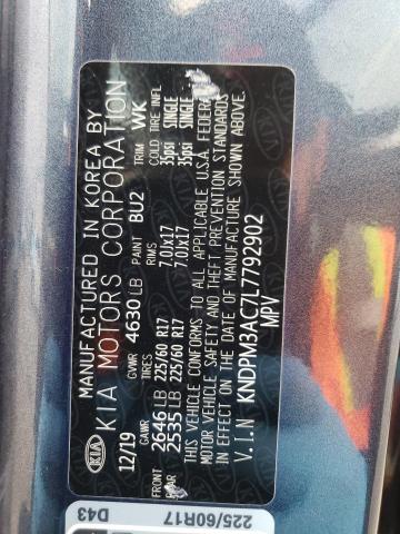 2020 KIA SPORTAGE L - KNDPM3AC7L7792902