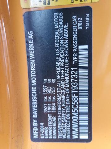 WMWXM5C58FT937321 Mini Cooper