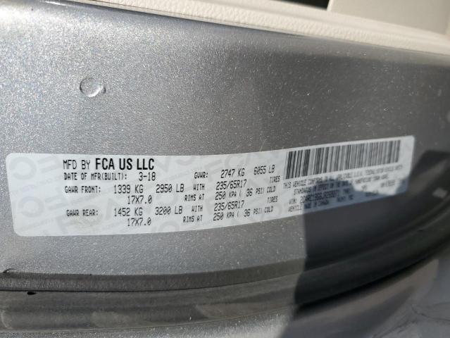 2018 CHRYSLER PACIFICA T - 2C4RC1BG6JR269271