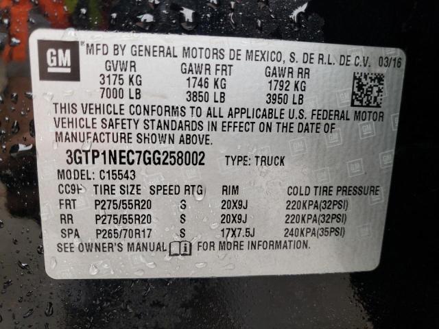 3GTP1NEC7GG258002 GMC Sierra C1500 Slt