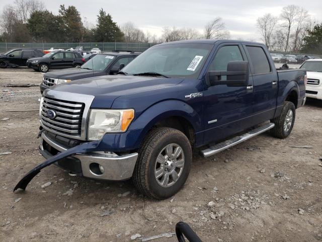 Salvage cars for sale from Copart Madisonville, TN: 2011 Ford F150 Supercrew