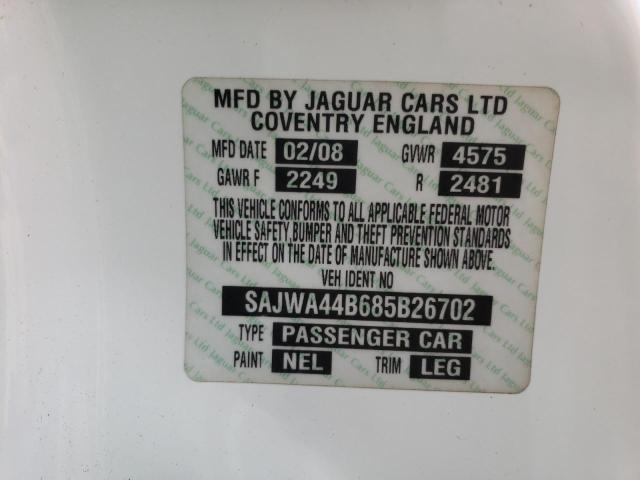 SAJWA44B685B26702 Jaguar XK