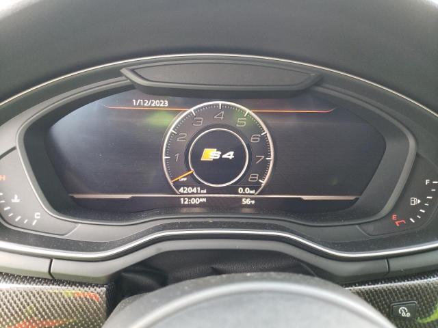 2018 AUDI S4 PRESTIG WAUC4AF48JA022645
