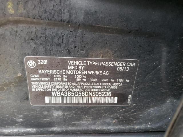 WBA3B5G56DNS05236 BMW 328 Xi Sulev