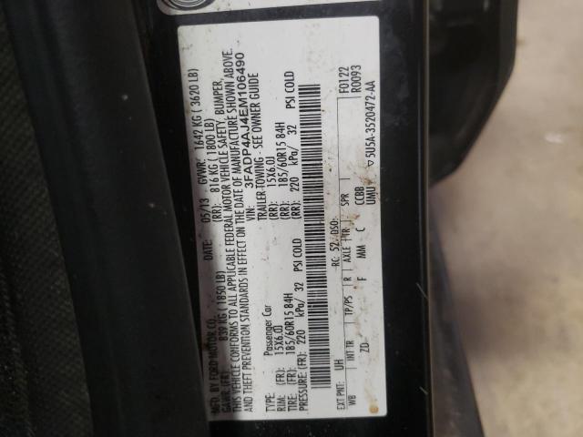 3FADP4AJ4EM106490 Ford FIESTA S