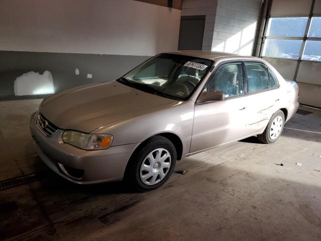 Salvage cars for sale from Copart Sandston, VA: 2002 Toyota Corolla CE