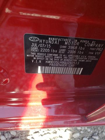 2016 HYUNDAI ELANTRA GT - KMHD35LH9GU292513