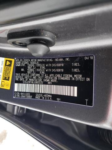 2018 TOYOTA HIGHLANDER 5TDJZRFH6JS865520
