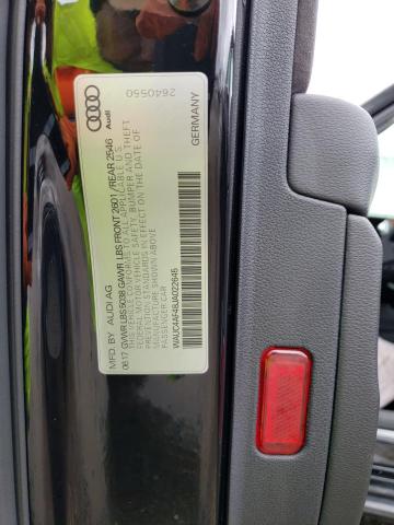 2018 AUDI S4 PRESTIG WAUC4AF48JA022645