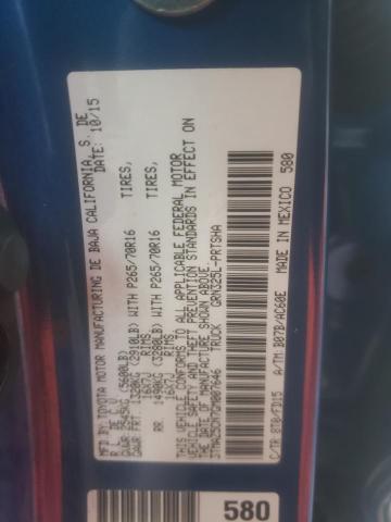 2016 TOYOTA TACOMA DOU - 3TMAZ5CN7GM007646