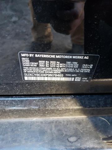 2023 BMW X6 M50I - 5UXCY8C0XP9N78465