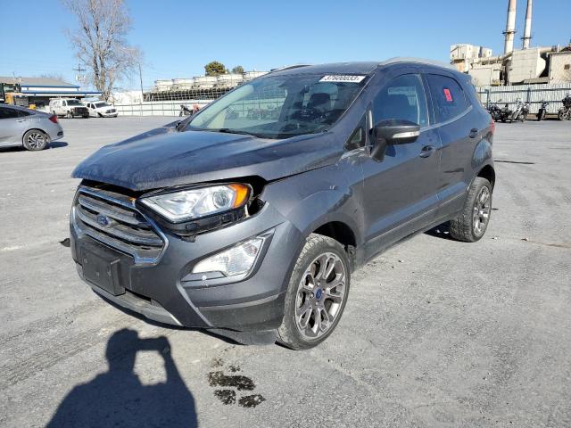 Vehiculos salvage en venta de Copart Tulsa, OK: 2019 Ford Ecosport T