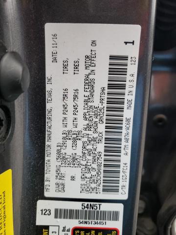 2017 TOYOTA TACOMA DOU 5TFAZ5CN5HX027549