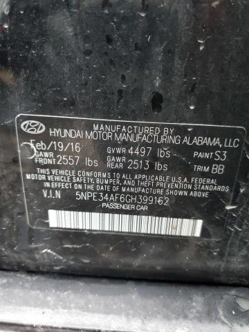 5NPE34AF6GH399162 Hyundai Sonata Sport
