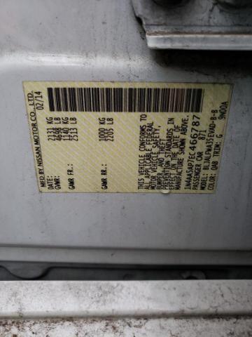 1N4AA5AP7EC466787 Nissan MAXIMA S