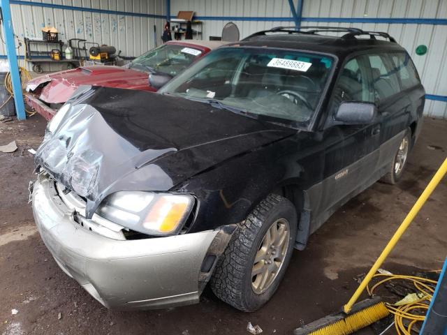 Salvage cars for sale from Copart Colorado Springs, CO: 2003 Subaru Legacy Outback