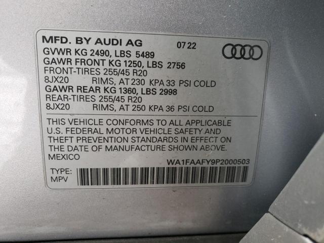2023 AUDI Q5 PRESTIG - WA1FAAFY9P2000503