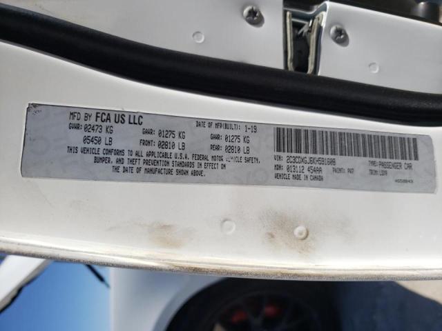 2019 DODGE CHARGER SC 2C3CDXGJ6KH591608