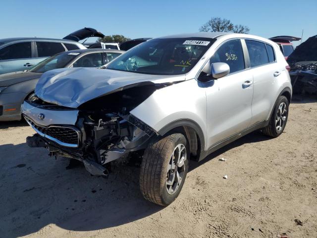 Salvage cars for sale from Copart Riverview, FL: 2021 KIA Sportage L