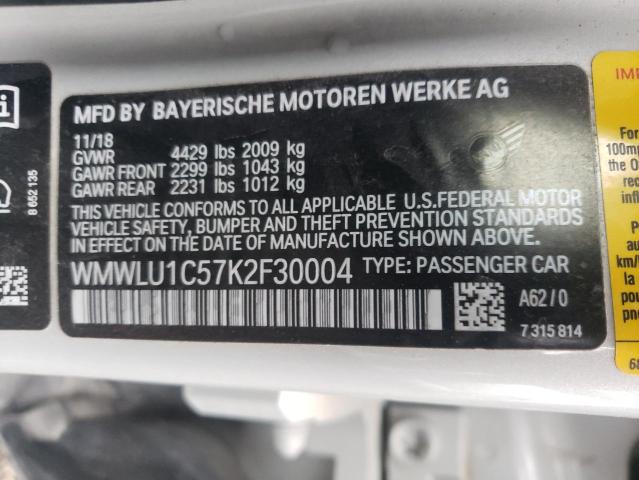 WMWLU1C57K2F30004 Mini Cooper