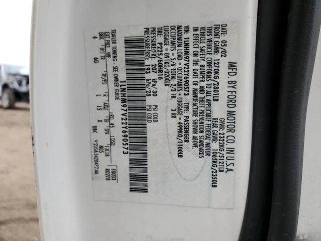 1LNHM97V22Y690573 Lincoln Continental