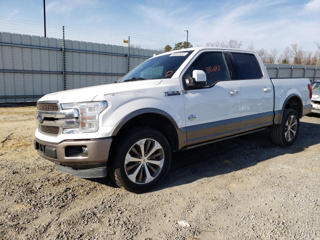 Salvage cars for sale from Copart Lumberton, NC: 2020 Ford F150 Supercrew