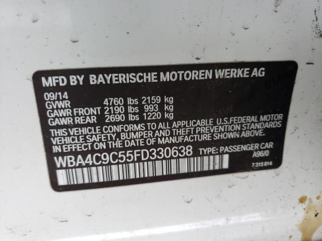 2015 BMW 428 XI GRA - WBA4C9C55FD330638