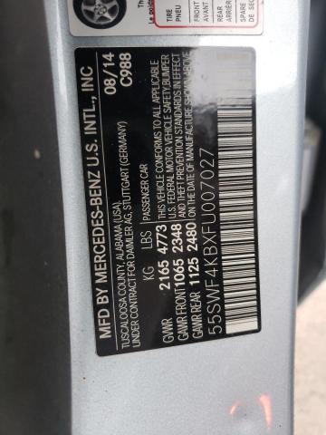 2015 MERCEDES-BENZ C 300 4MAT - 55SWF4KBXFU007027