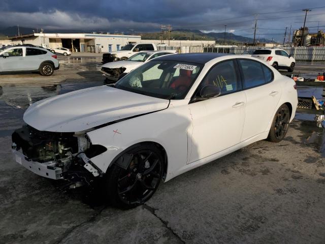 Alfa Romeo salvage cars for sale: 2021 Alfa Romeo Giulia TI