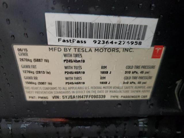 5YJSA1H47FF090339 Tesla Model S P85d