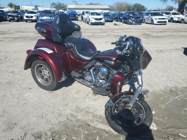 Salvage cars for sale from Copart Riverview, FL: 2015 Harley-Davidson Flhtcutg TRI Glide Ultra
