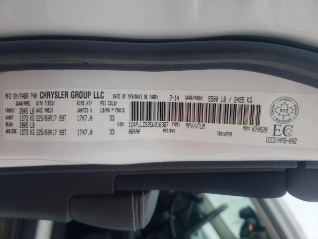 1C4PJLCS2EW316367 Jeep Cherokee Latitude