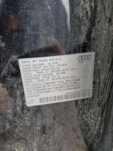 2015 AUDI Q7 PRESTIG - WA1DGAFEXFD024596