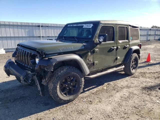 2021 JEEP WRANGLER UNLIMITED SPORT for Sale | VA - FREDERICKSBURG | Wed.  Mar 01, 2023 - Used & Repairable Salvage Cars - Copart USA