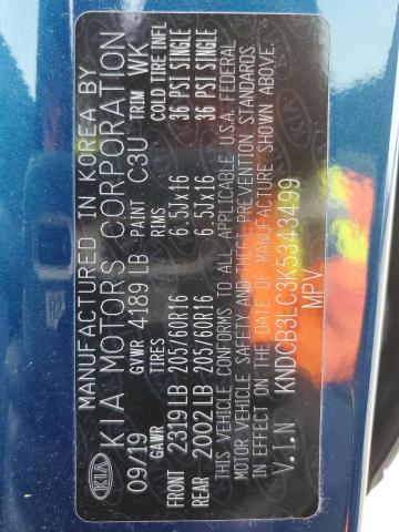 2019 KIA NIRO FE - KNDCB3LC3K5343499