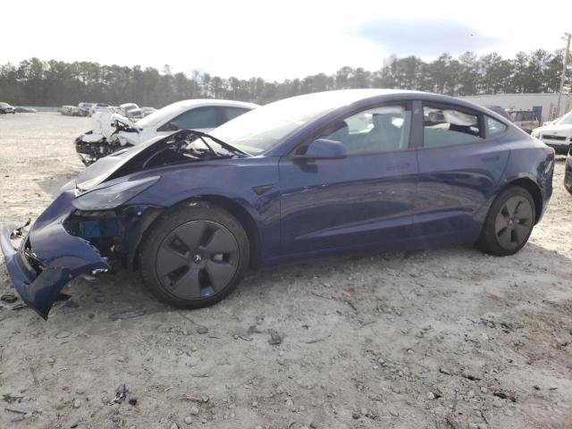Salvage cars for sale from Copart Ellenwood, GA: 2022 Tesla Model 3
