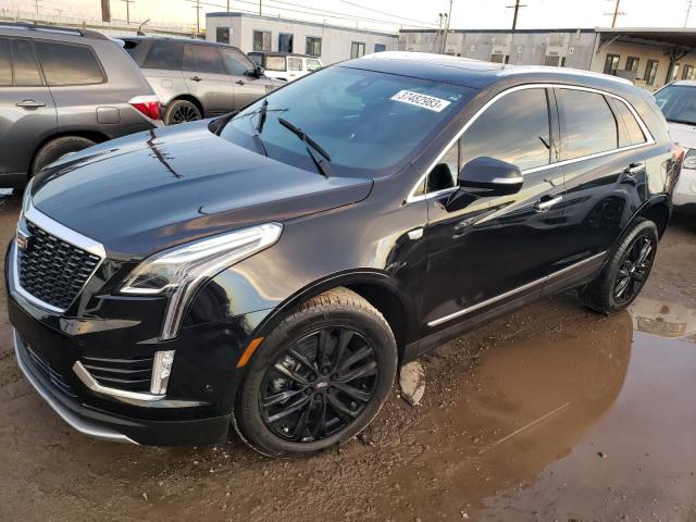 Carros dañados por inundaciones a la venta en subasta: 2021 Cadillac XT5 Premium Luxury