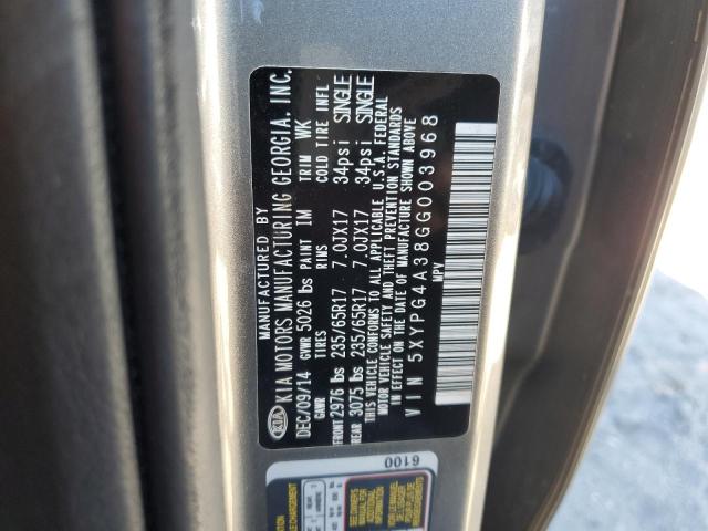 2016 KIA SORENTO LX 5XYPG4A38GG003968