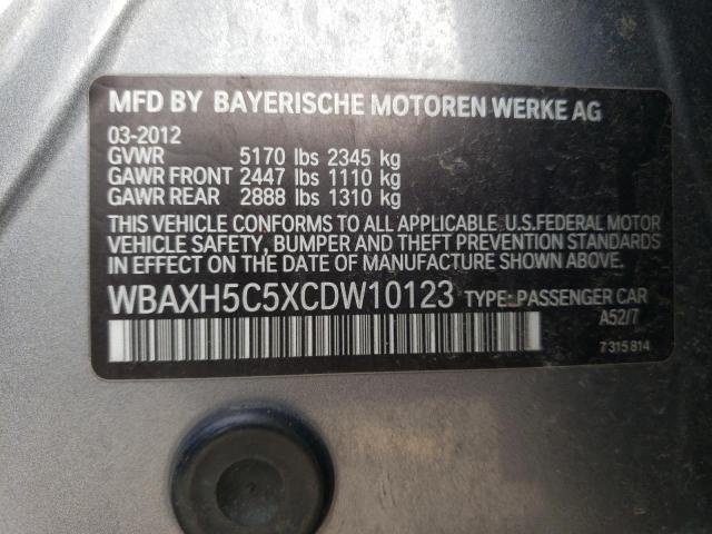 WBAXH5C5XCDW10123 BMW 528 XI