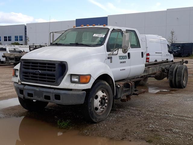 Salvage cars for sale from Copart Rancho Cucamonga, CA: 2001 Ford F650 Super
