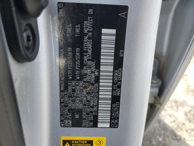 2015 LEXUS RX 450H - 2T2BC1BA0FC010226