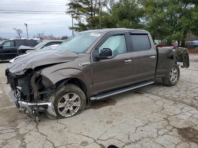 Salvage cars for sale from Copart Lexington, KY: 2015 Ford F150 Supercrew