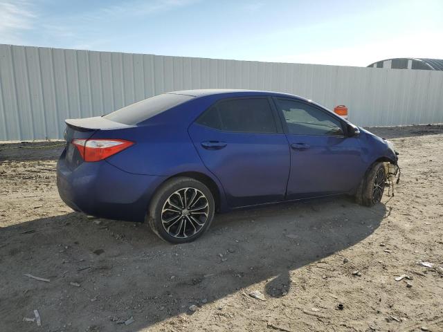  TOYOTA COROLLA 2016 Синий